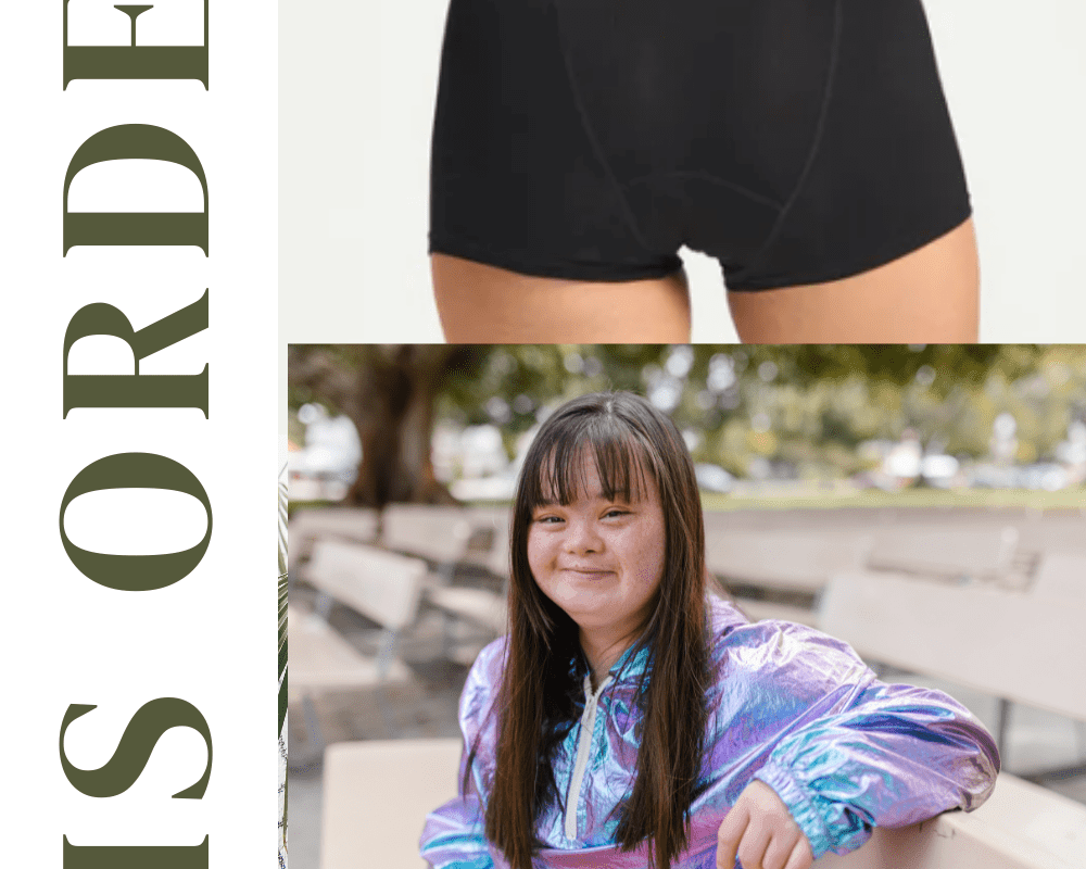 NDIS Consumables:  Leakproof Continence Underwear - Eco Period Australia