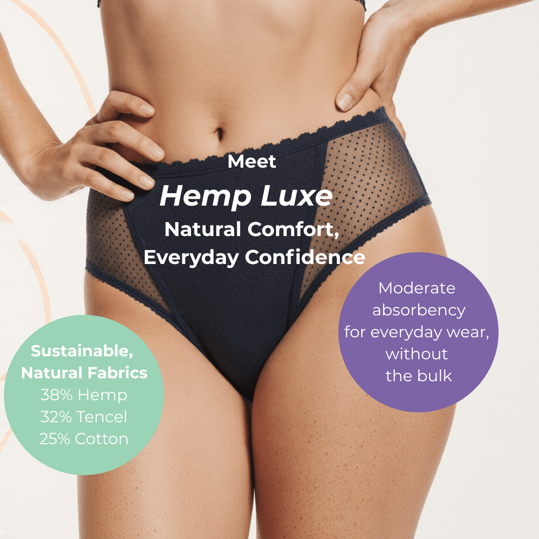 Hemp Bikini Period Underwear - Underwear