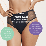 Hemp Bikini Period Underwear - Underwear