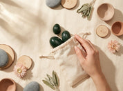 Love Stone Nephrite Jade Yoni Egg Set
