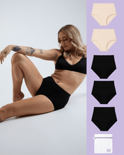 Orgaknix High Waist (5 Pack) - Underwear