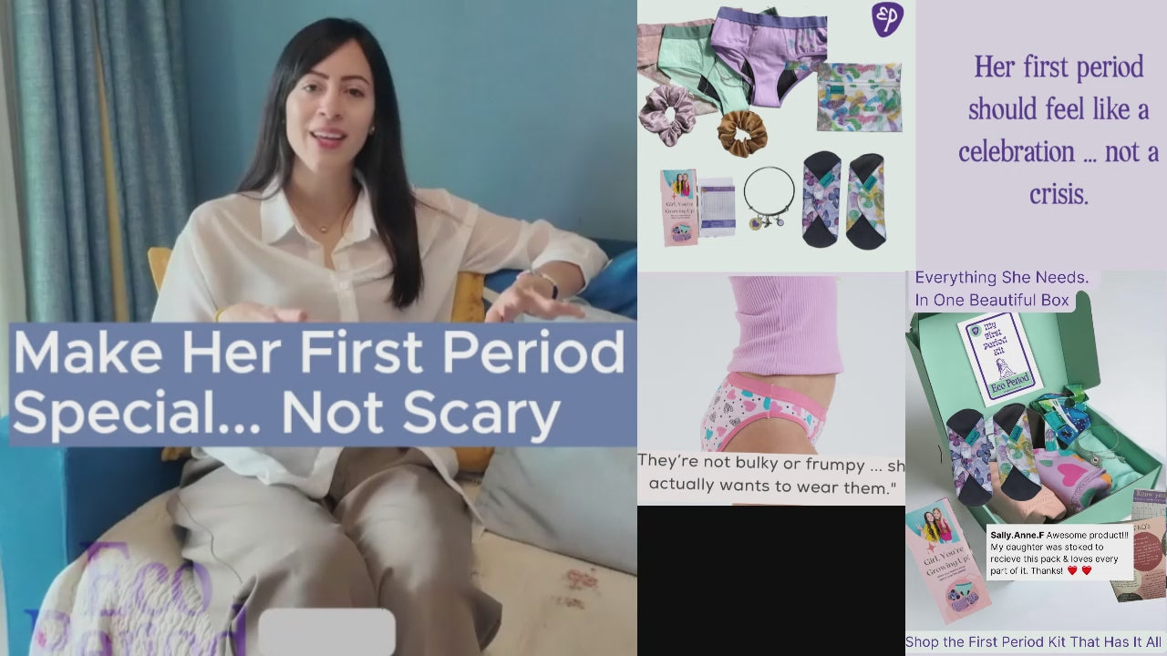 First Period Kit | Gift Set for Teens and Tweens